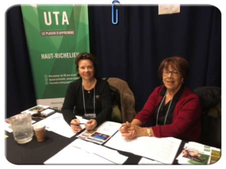 Johanne Archambault et Claire Prévost-Caron